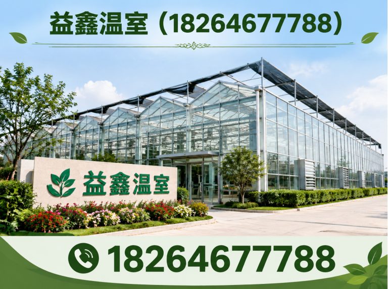 诸城市连栋温室展示图